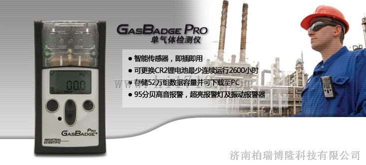 东营GasBadge Ex(GB90)型便携式单一可燃气体检测仪