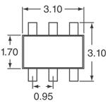 AO6405分离式半导体产品原装热卖，专销Alpha & Omega Semiconductor Inc AO6405分离式半导体产品