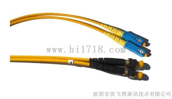 SC/APC单模双芯光纤跳线
