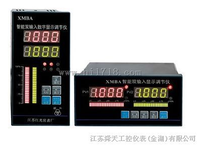 智能双输入显示调节仪