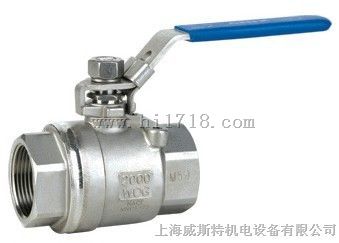 不锈钢二片式球阀Q11F