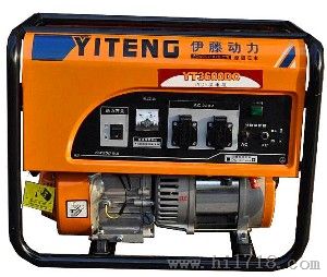 3KW野外烧烤用低耗油汽油发电机YT3600DC