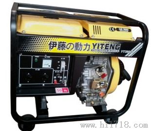 日本伊藤3KW小型便携式可移动柴油发电机