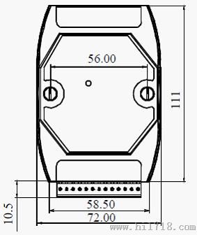 4-20mA转485，4-20mA电流环信号转485数字信号，模拟量输入模块