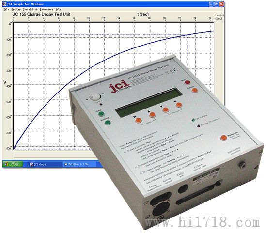JCI 155v5 静电衰减测试仪