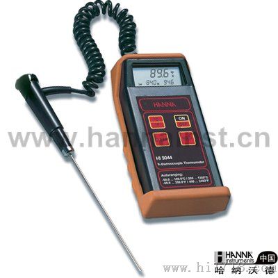 HI9044 便携式宽范围温度（°C/°F）测定仪 