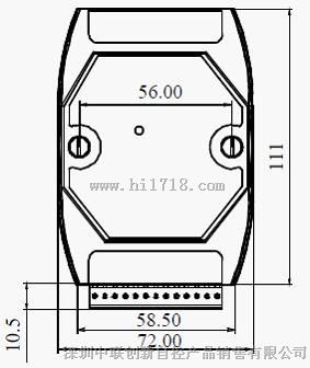 4-20MA转TCP/IP，模拟量转RJ45，网络型模拟量