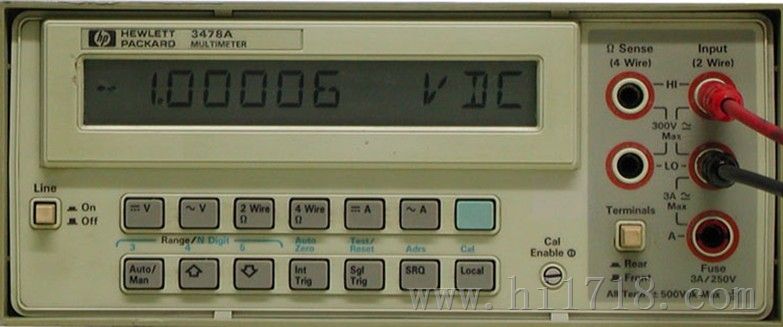 HP3478A万用表