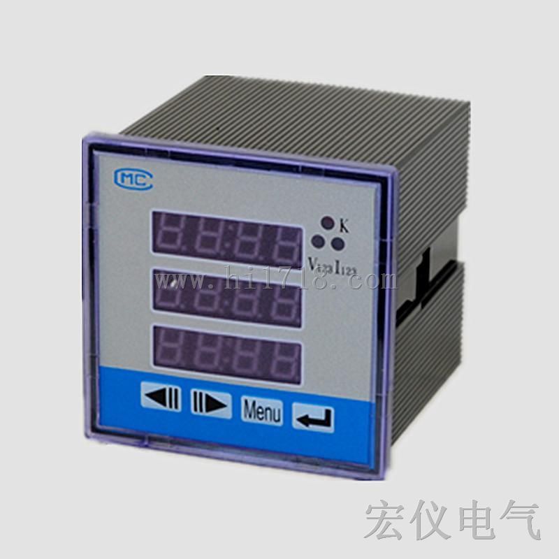上海CD195UI-9X4数显三相电流电压组合表、智能电压表