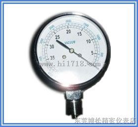 75MM燃气设备式静压表