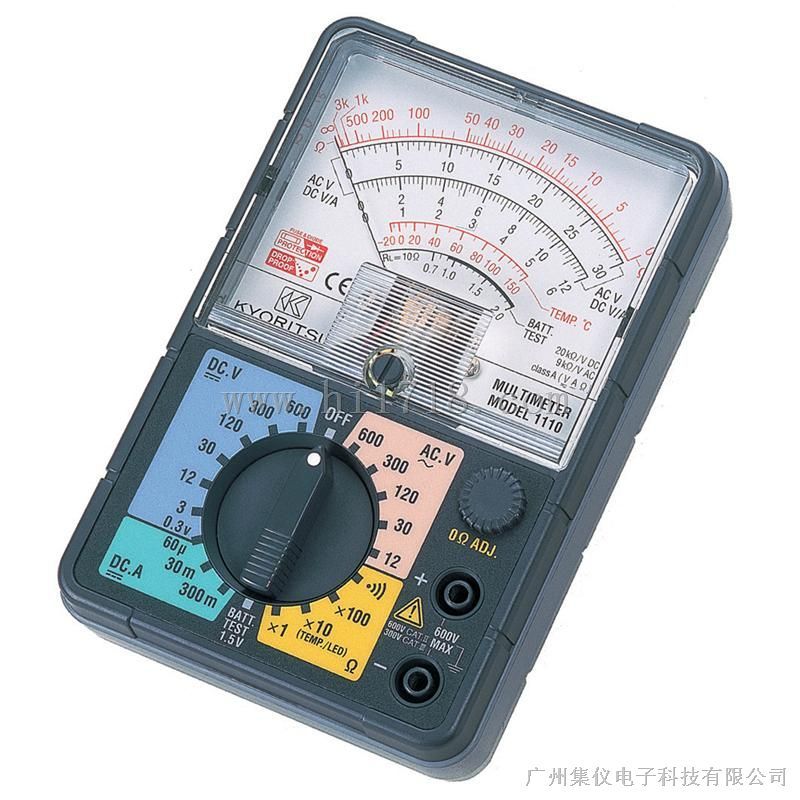 代理日本共立 万用表 > MODEL 1110