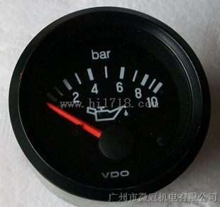 VDO仪表 350-030-004 油压表（0-10bar，12V ）