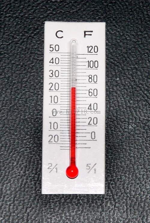 纸板温度计