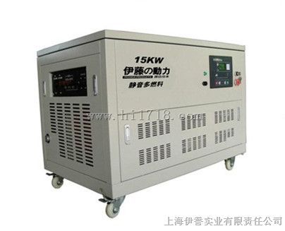 多燃料15KW静音汽油发电机组YT15RGF