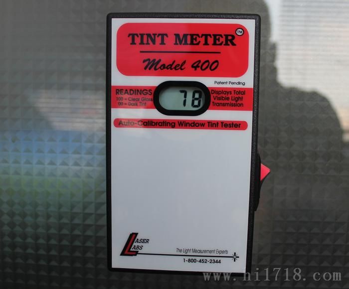 美国TINT METER TM400便携式透光率检测仪 