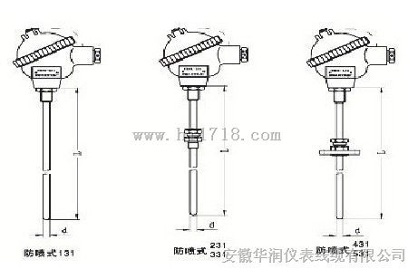 铠装热电偶WRPK-131/WRMK-131/WRNK-131