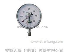 YEX-100B、YEX-150B不锈钢膜盒电接点压力表