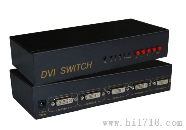 供应DVI4进1出 DVI切换器4进1出 深圳四景电子科技