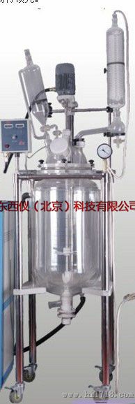 调速双层玻璃反应釜