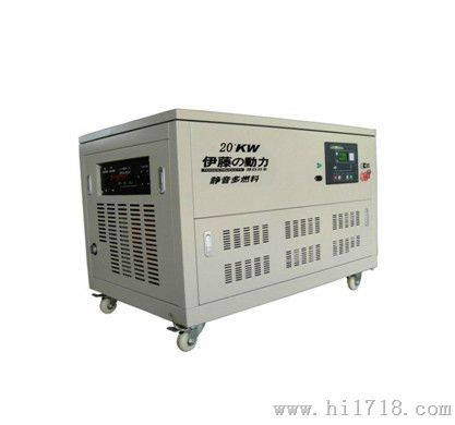 20KW双燃料汽油发电机