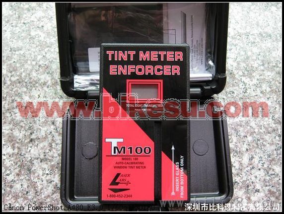 美国TINT METER TM100便携式透光率检测仪