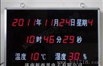 字符叠加温湿度显示屏
