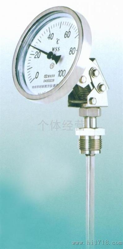 江苏省常州市WSS系列双金属温度计，径向/轴向温度计