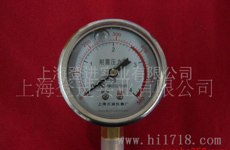 （上海产）耐震压力表YN150MM(0~~6Mpa)