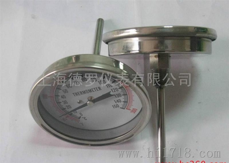 上海德罗仪表有限公司WSS-411BF径向型双金属温度计