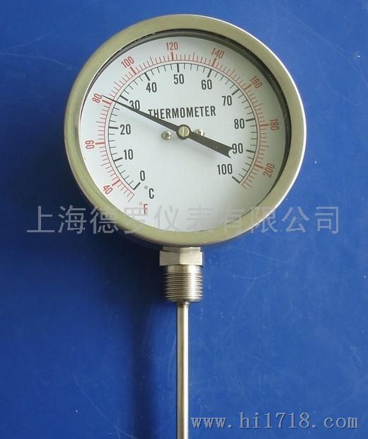 上海德罗仪表有限公司WSS-411BF双金属温度计