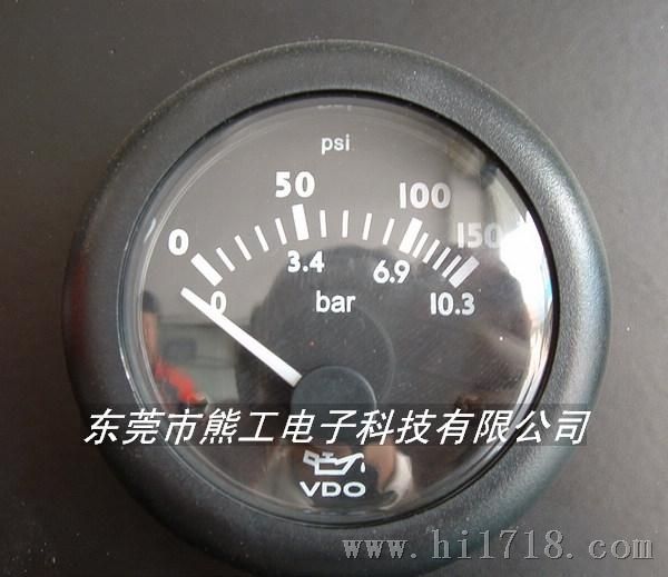 VDO 0-10Bar电接点机油压力表