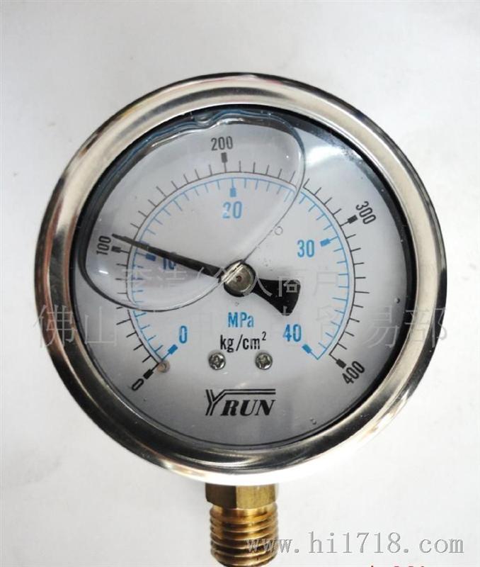 YN-60   耐震充油压力表