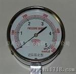 燃气设备压力表+生产厂家直销（0-400bar耐震油压表