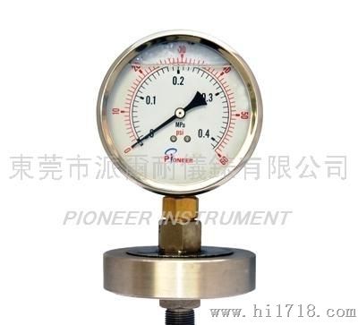 普通充油隔膜压力表,东莞派尔耐制造