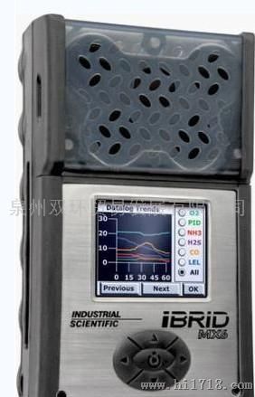 英思科INDSCI MX6-iBRID复合式6气体检测仪