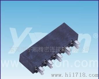 5.08mm排母 单排 180度
