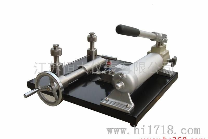 江苏恒大HD-YFY-23台式液体压力泵