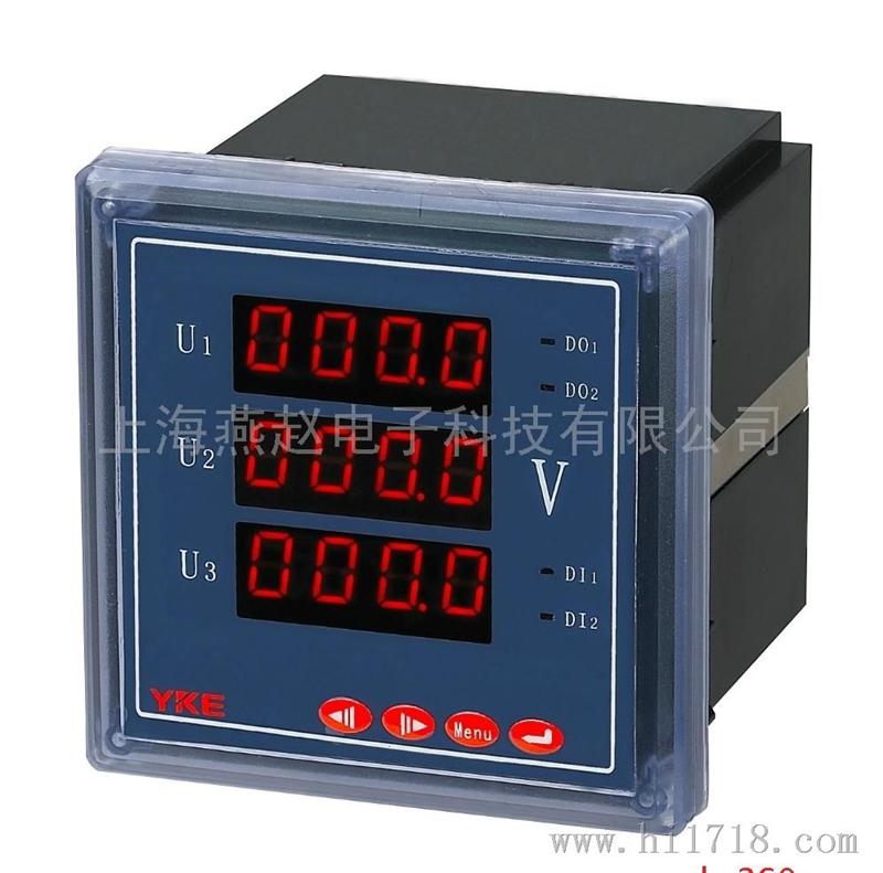燕赵YKE三相电压表DJR-120-V电压电流表