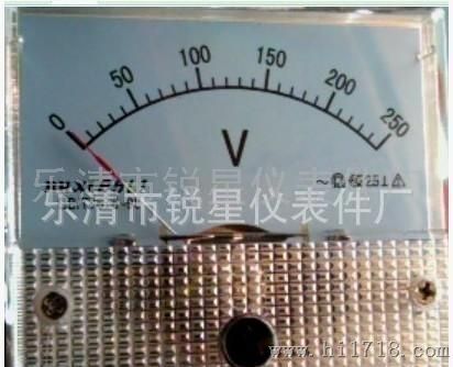 优质85L1系列电流电压表 测量仪表 中国商锐星厂家直销