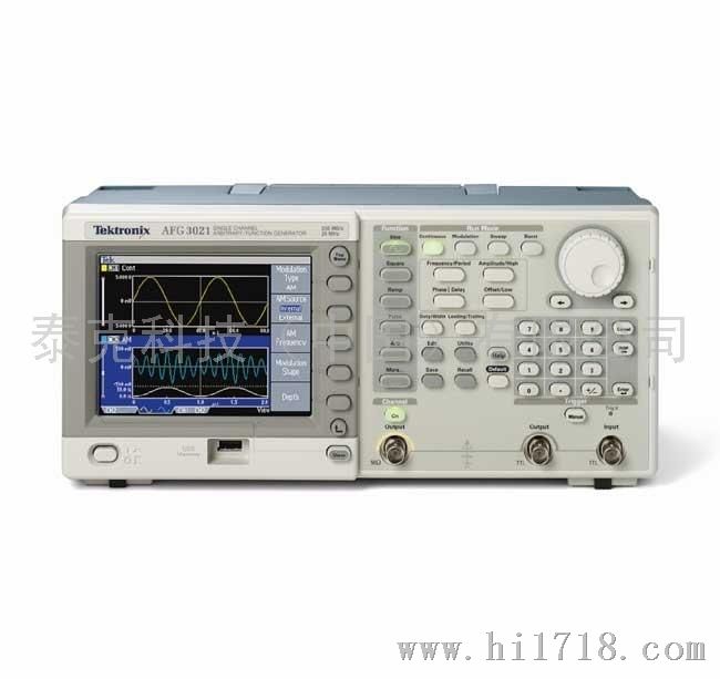 泰克Tektronix AFG3000系列任意波形/函数信号发生器
