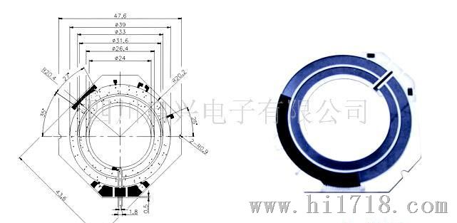 长寿命传感器基片