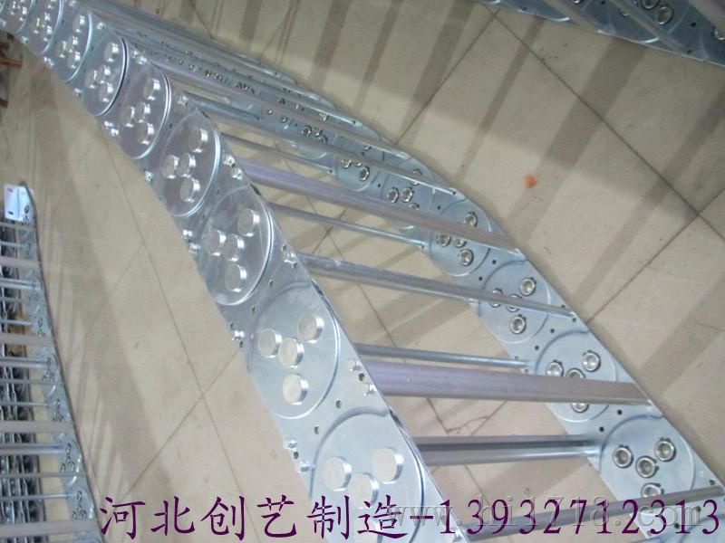 中文加工加强热处理TL125封闭性钢铝拖链齐全