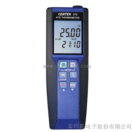 CENTER-375 热电阻温度计