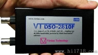 虚拟示波器VT DSO-2810F（基础版）频谱分析仪 音频分析