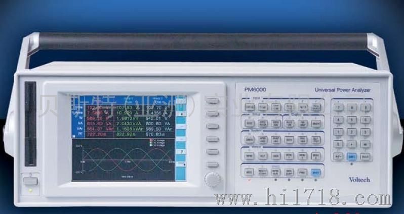VoltechPM6000电流谐波与电压闪烁
