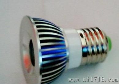 LED 射灯 E27 灯杯 1W/3W 含 外壳 套件 足1W光源 实价