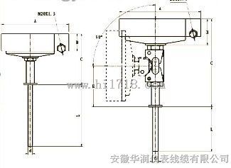 供应WSSX-410B/WSSX-480B/WSSX-411B/WSSX-481B防爆电接点双金属温度计厂家直销，防爆双金属温度计价格