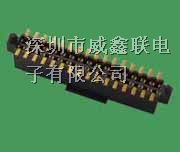 供应1.27mm贴片排母单双排，单槽板对板母座优质厂家