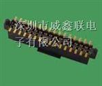 供应1.27mm贴片排母单双排，单槽板对板母座优质厂家
