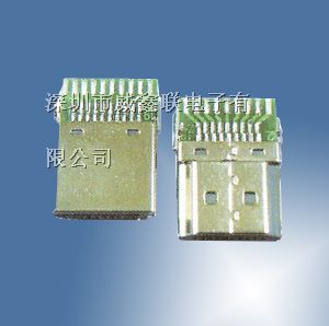 供应HDMI连接器插座，主机板用排母连接器厂家直销